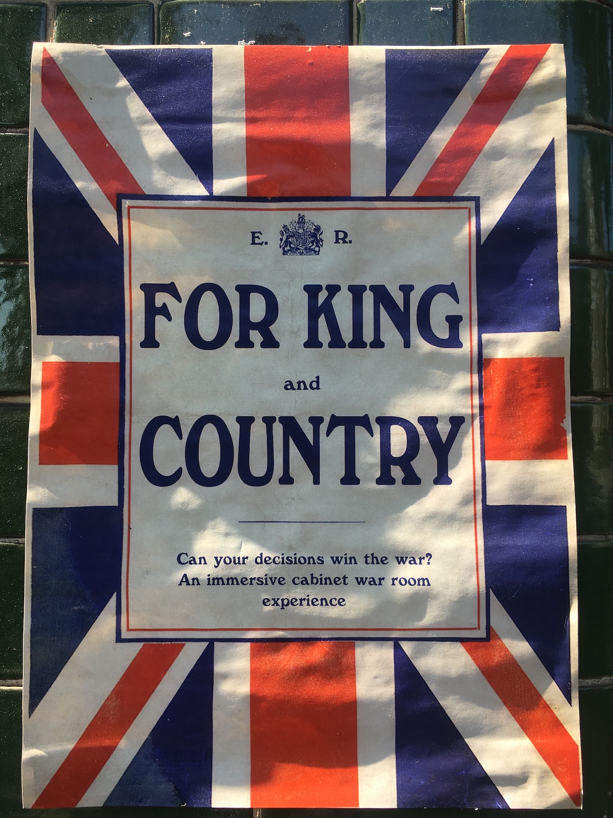 For King and Country poster.